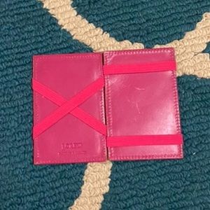 J.Crew-Women's Magic Wallet, Green/Pink